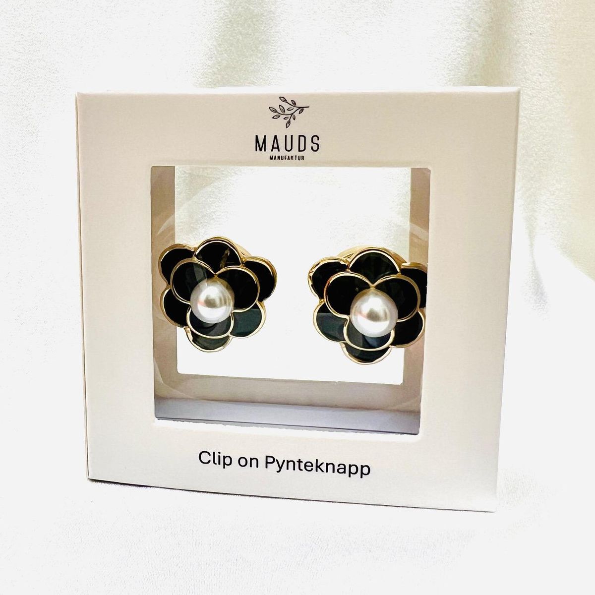 Clip on pynteknapper h - pk.2 stk.