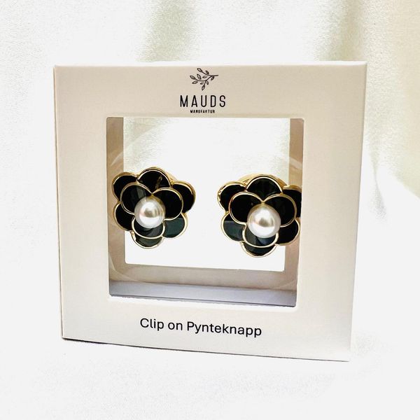 Hovedbilde Clip on pynteknapper h - pk.2 stk.
