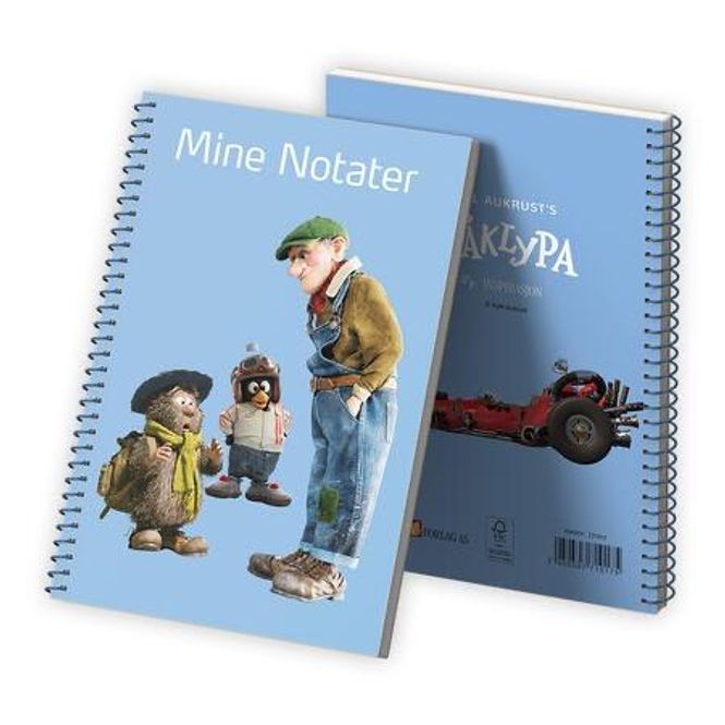 Hovedbilde Flåklypa notatbok A5 