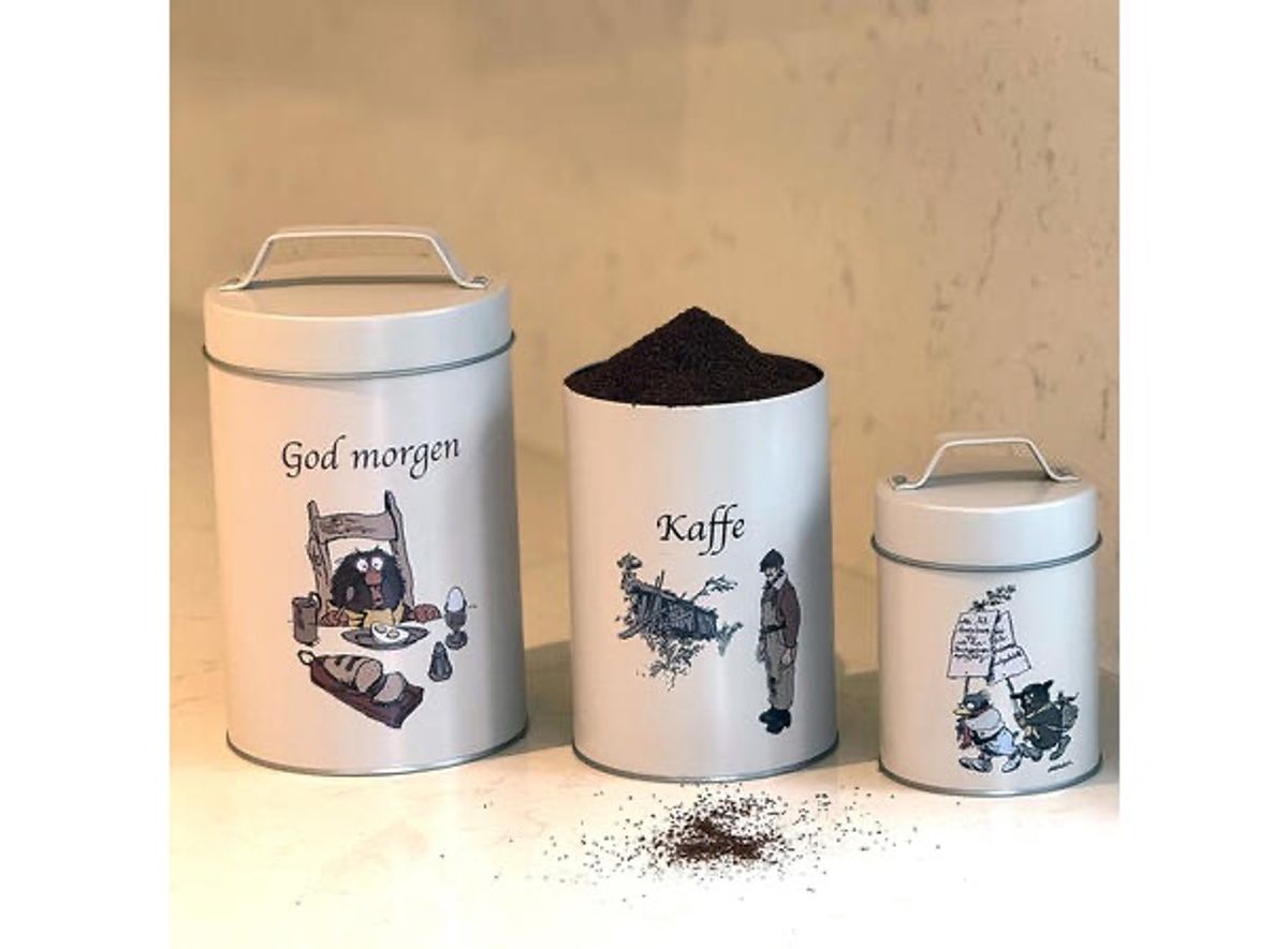 FLåklypa oppbevaringsbokser, sett a 3 stk.