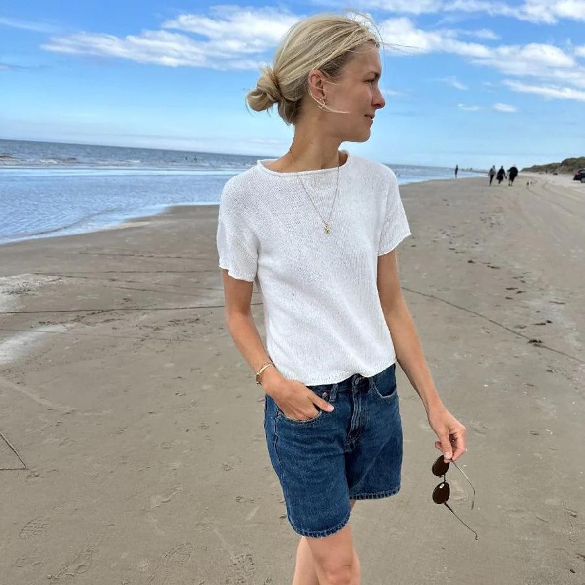 Garnpakke cloud tee PetiteKnit