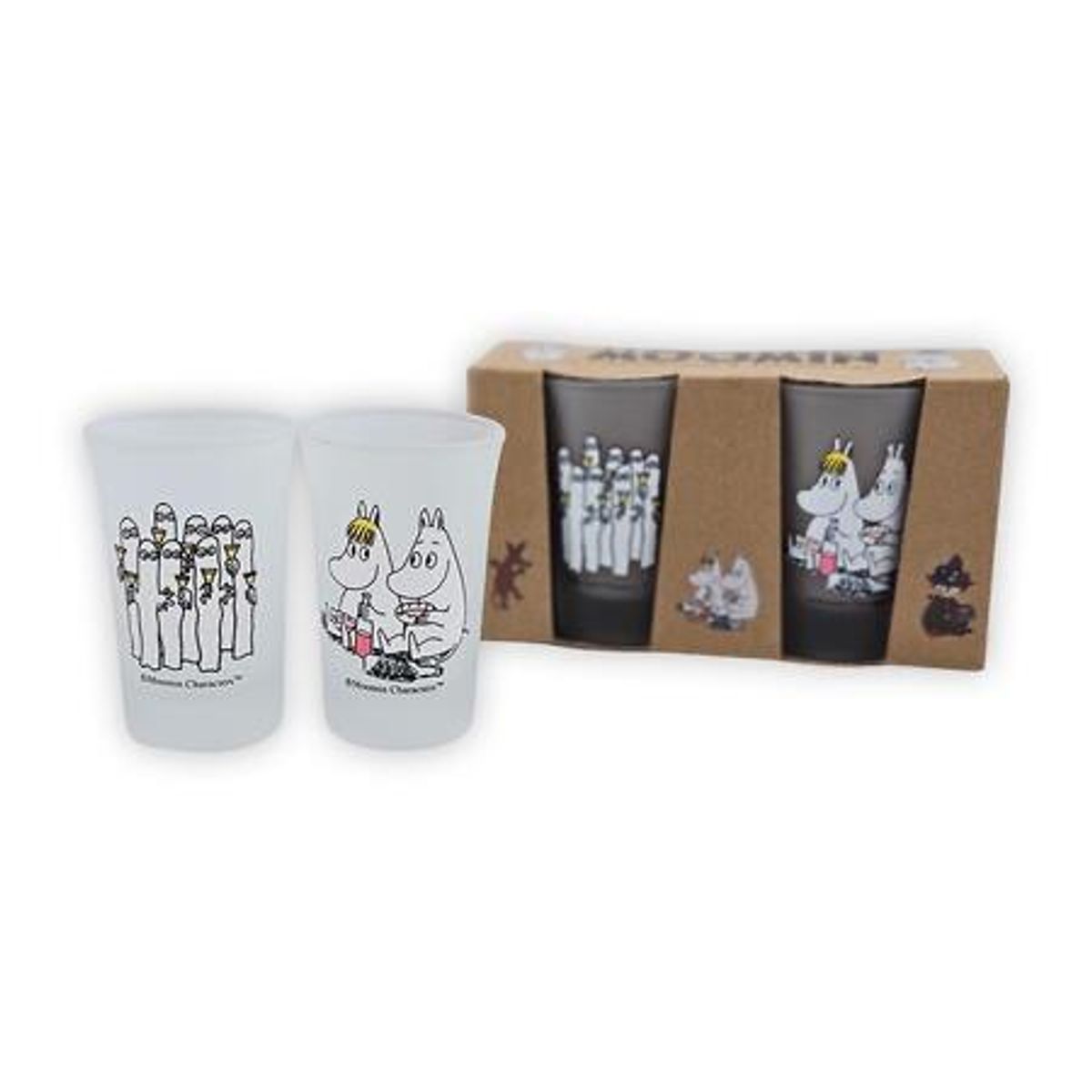 Mummi mini glass -  2 stk. 5 cl