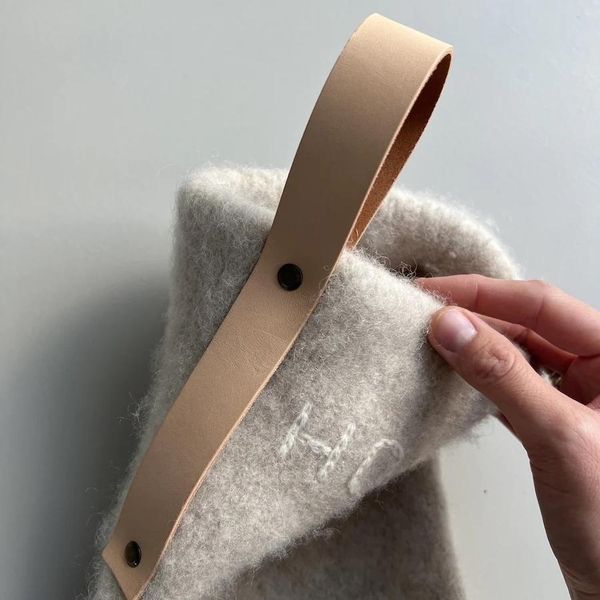 Hovedbilde Lærstroppe til julestrømpe petiteknit