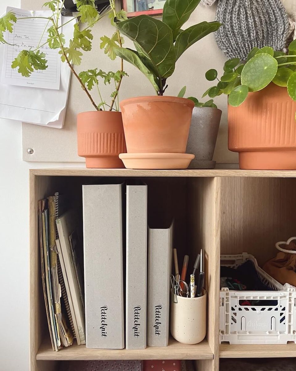 A5-mappe - 40 mm - PetiteKnit