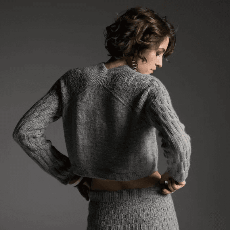 Garnpakke Lorna sweater fra Filcolana - design Rikke Eliasen // Strikkrik