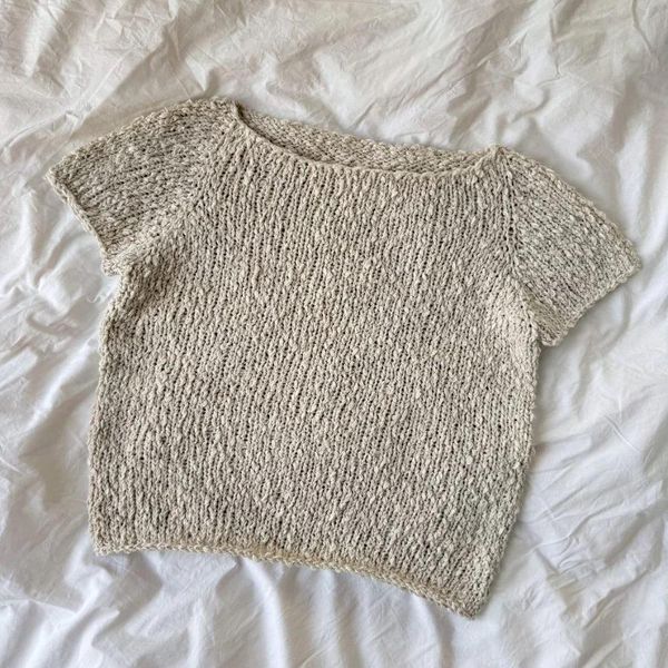 Hovedbilde Mønster wave tee Petiteknit