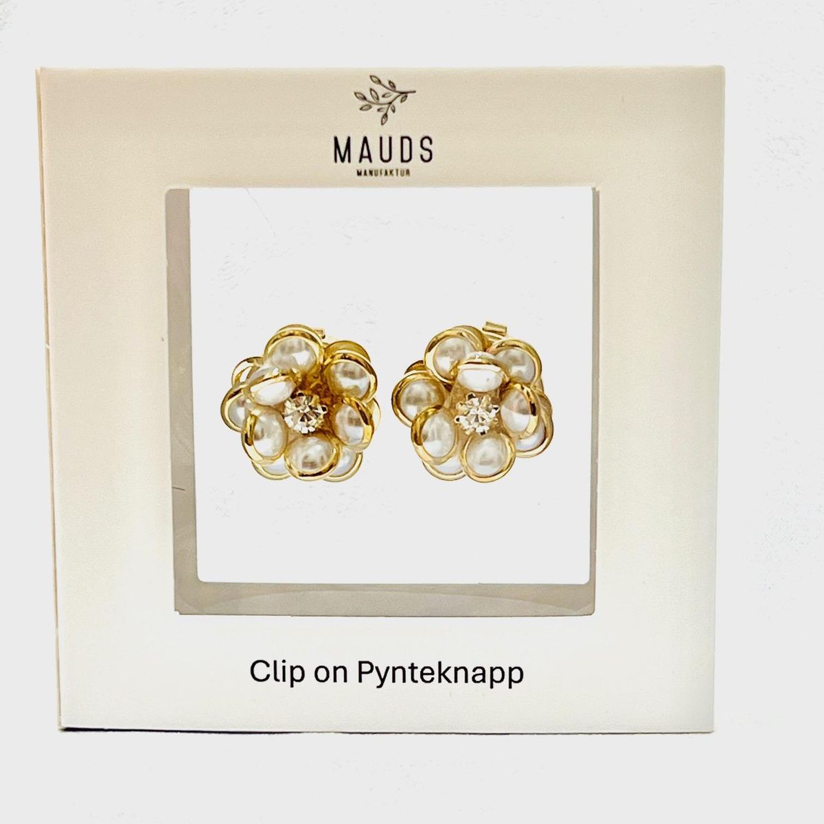 Clip on pynteknapper g - pk.2 stk.