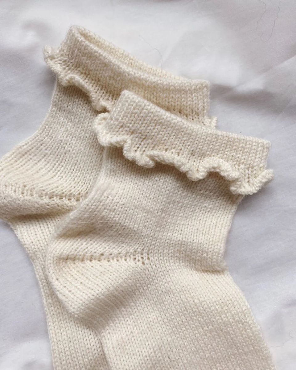 Garnpakke Ruffle Socks PetiteKnit